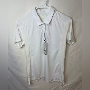 adidas White Men's Golf Polo Shirt